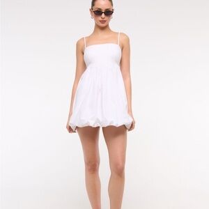 Abercrombie & Fitch baby doll bubble hem mini dress